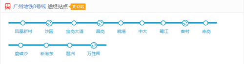 廣州地鐵8號線路圖2019 廣州地鐵線路圖最新