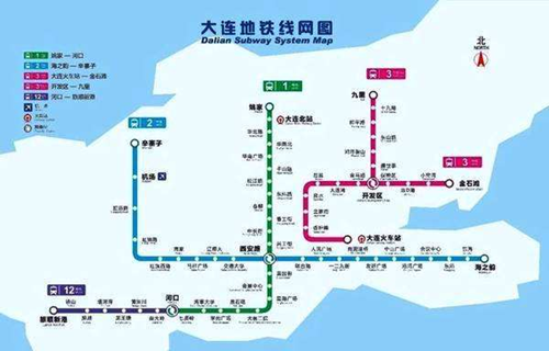 大連地鐵12號線線路圖2019 大連地鐵線路圖最新