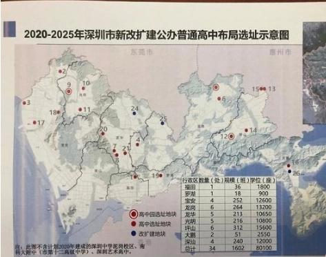 深圳5年內(nèi)將新建37所公辦普高 新增學(xué)位近10萬(wàn)