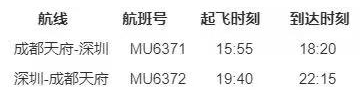 深圳至成都天府航線正式開通 往返只需150分鐘