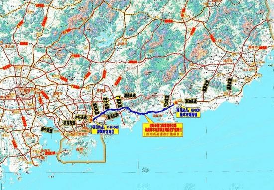 深汕西高速深汕段將新增赤石和鵝埠互通出入口 預(yù)計2024年通車