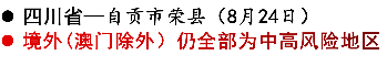 最新全國疫情中高風(fēng)險等級地區(qū)名單(2021年8月31日更新)