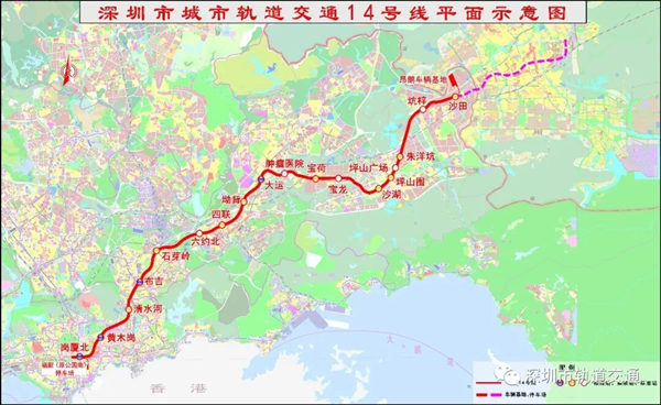 深圳地鐵14號線最新進展