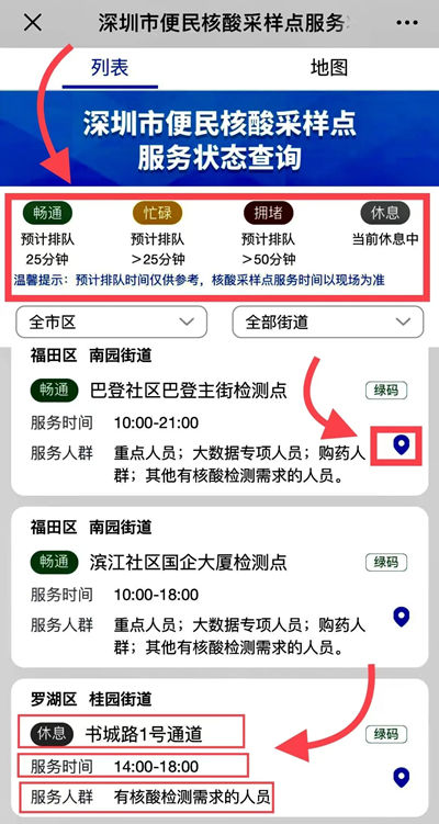 深圳核酸檢測(cè)點(diǎn)如何查詢(附查詢?nèi)肟?